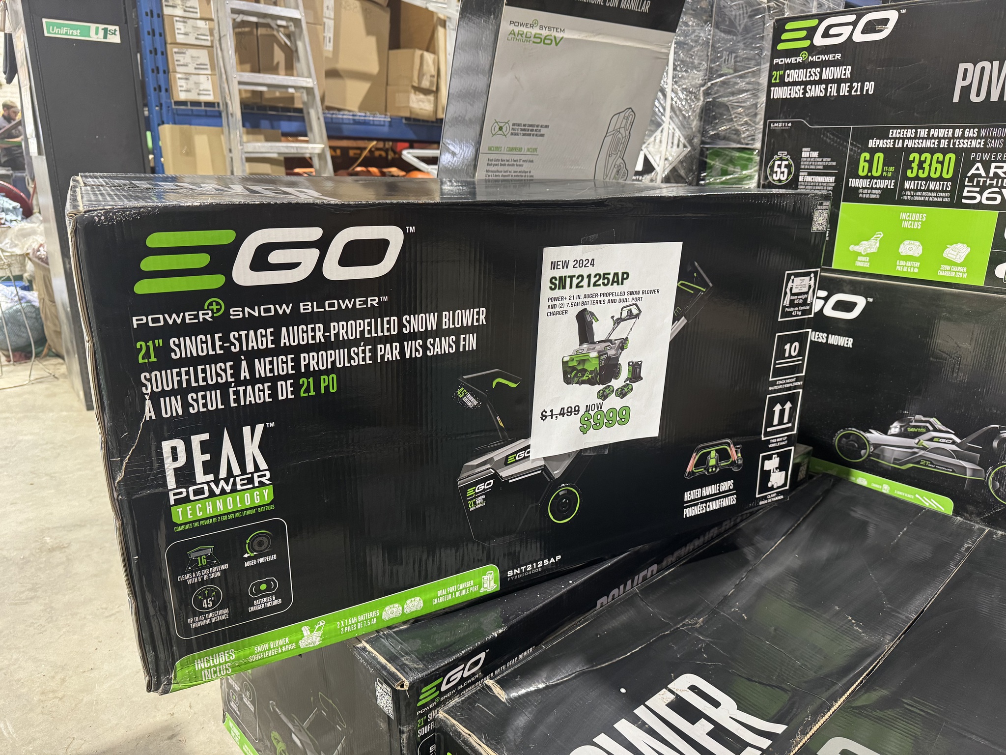 2024 EGO SNT2125AP Image 1