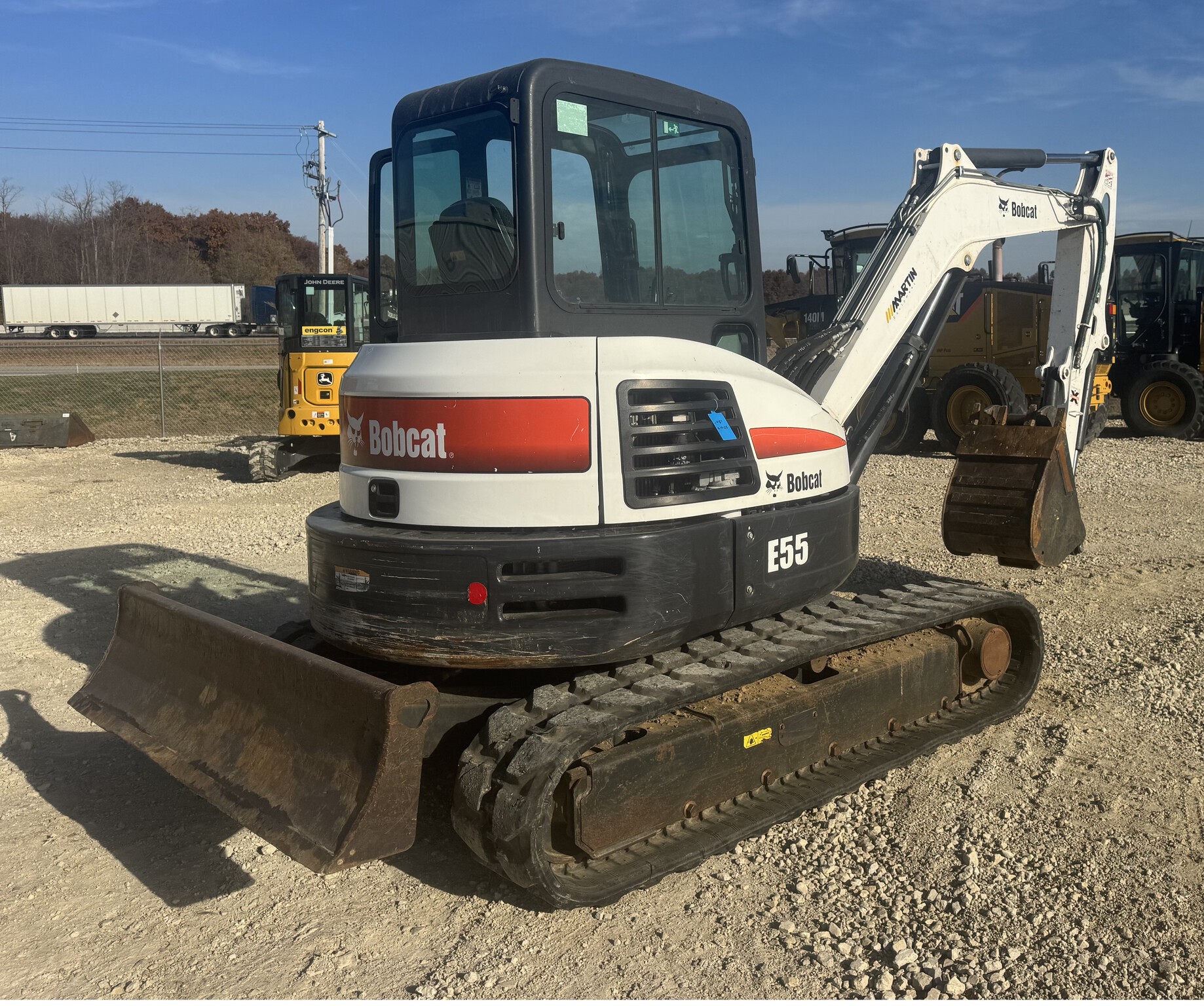 2020 Bobcat E55 Image 4