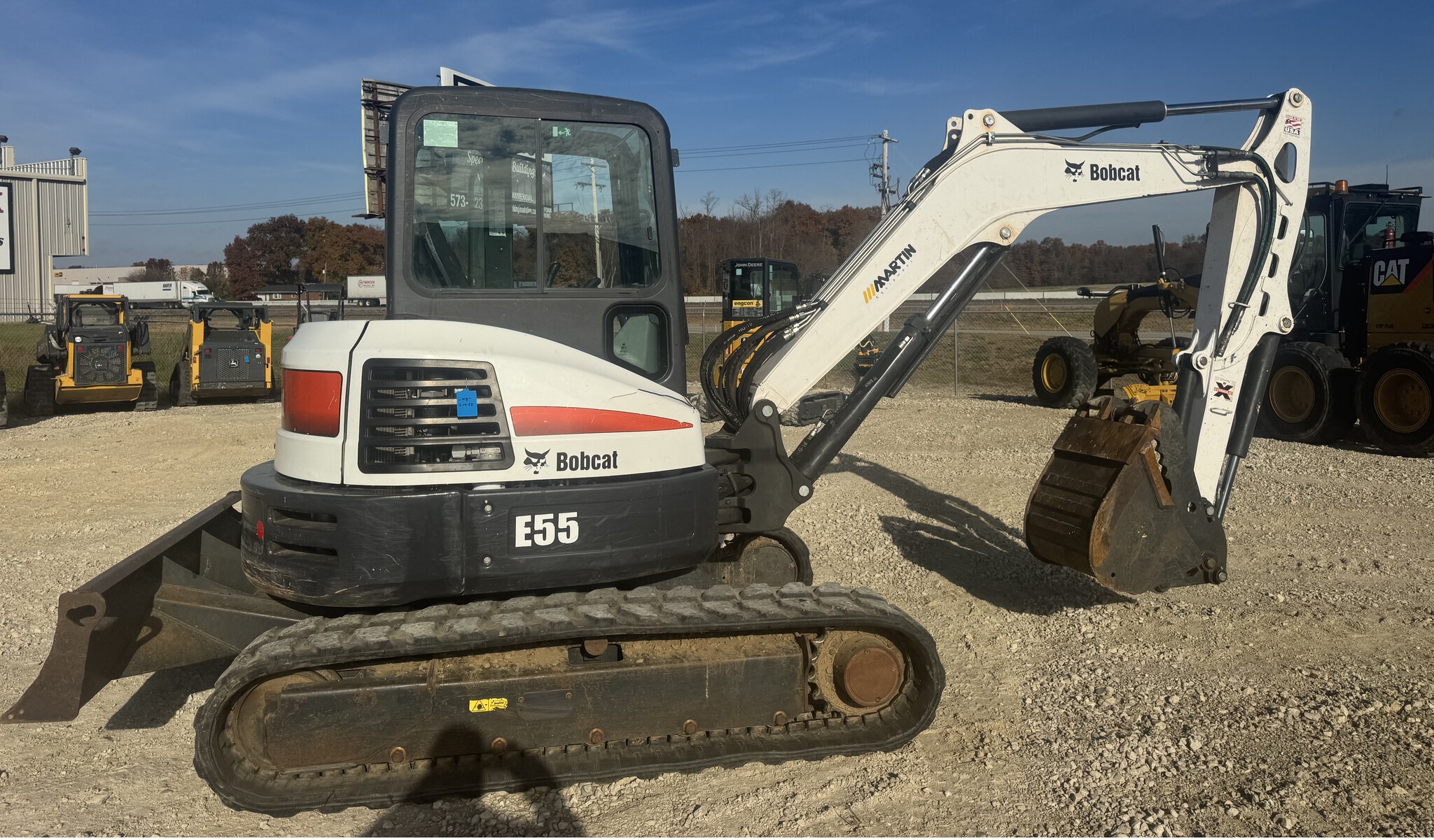 2020 Bobcat E55 Image 5