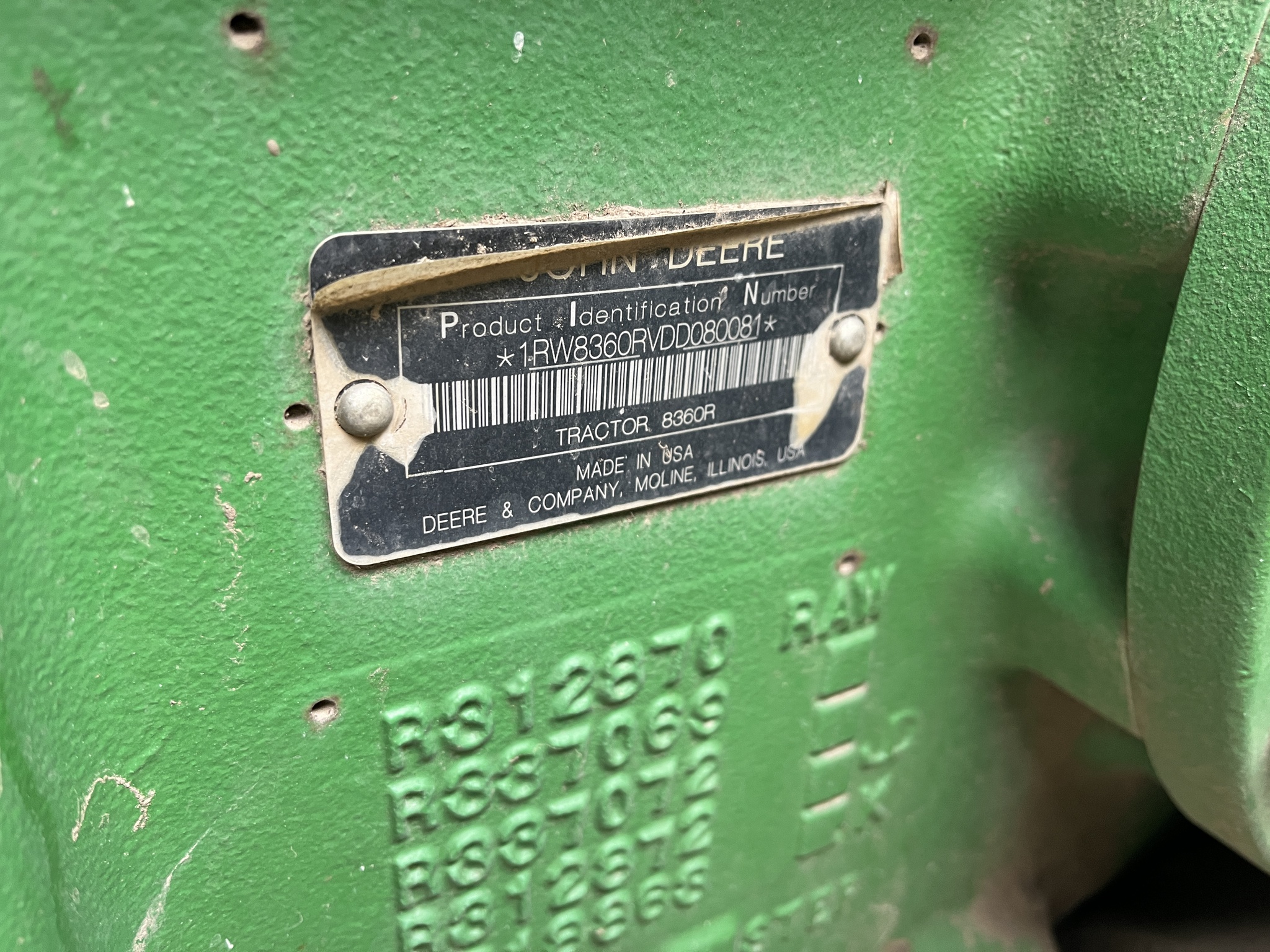  2013 John Deere 8360R at Heritage Tractor in Streator, IL