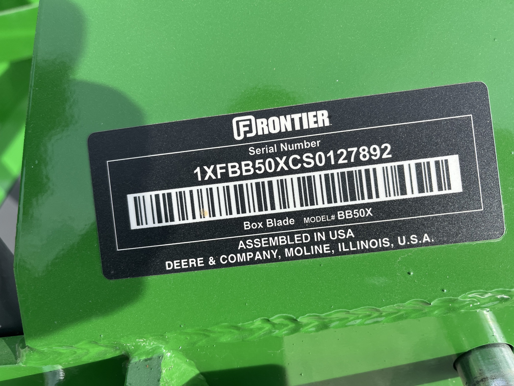  2025 Frontier BB5060 at Heritage Tractor in Lockwood, MO