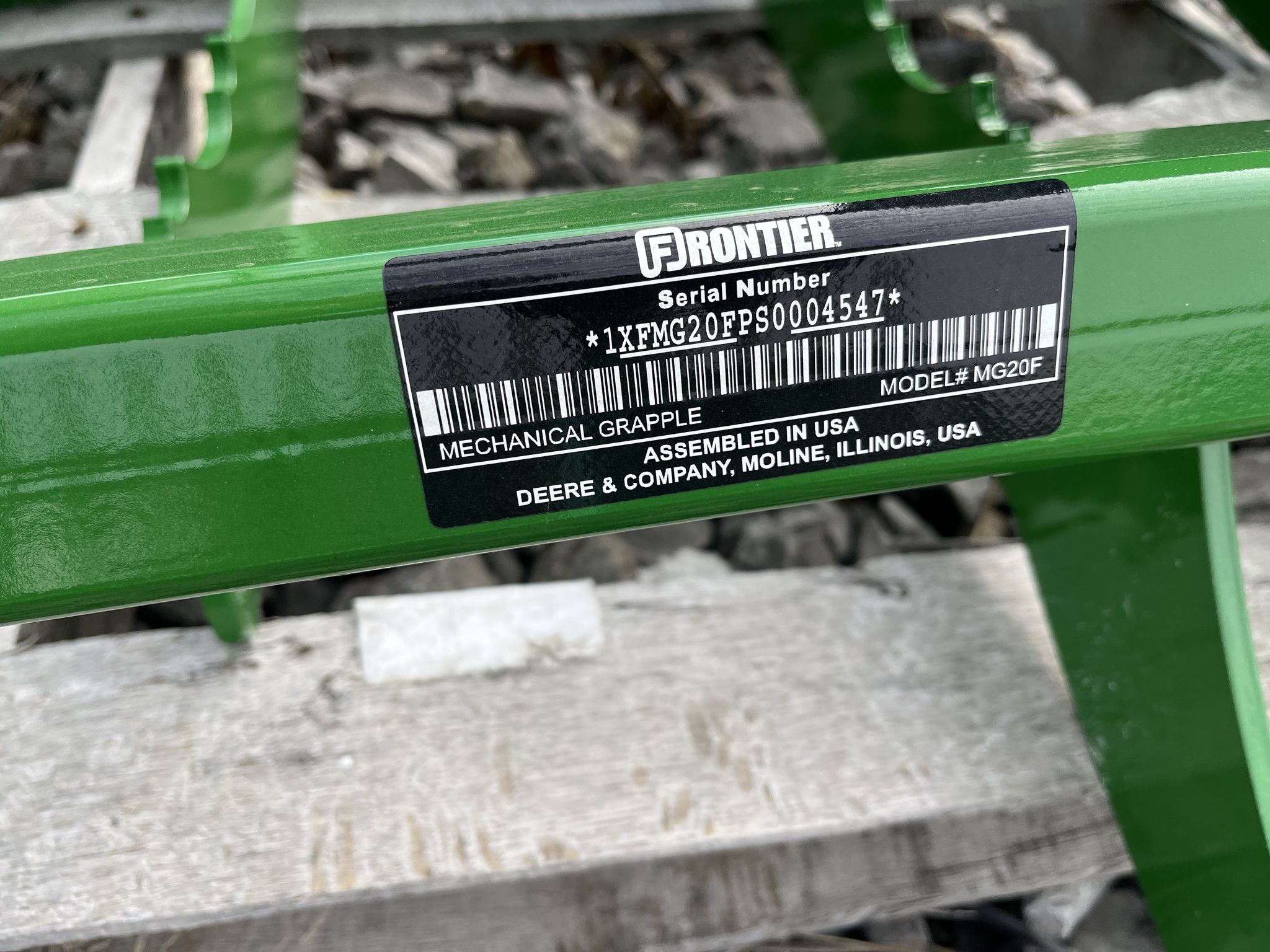  2025 Frontier MG20F at Heritage Tractor in Pittsburg, KS