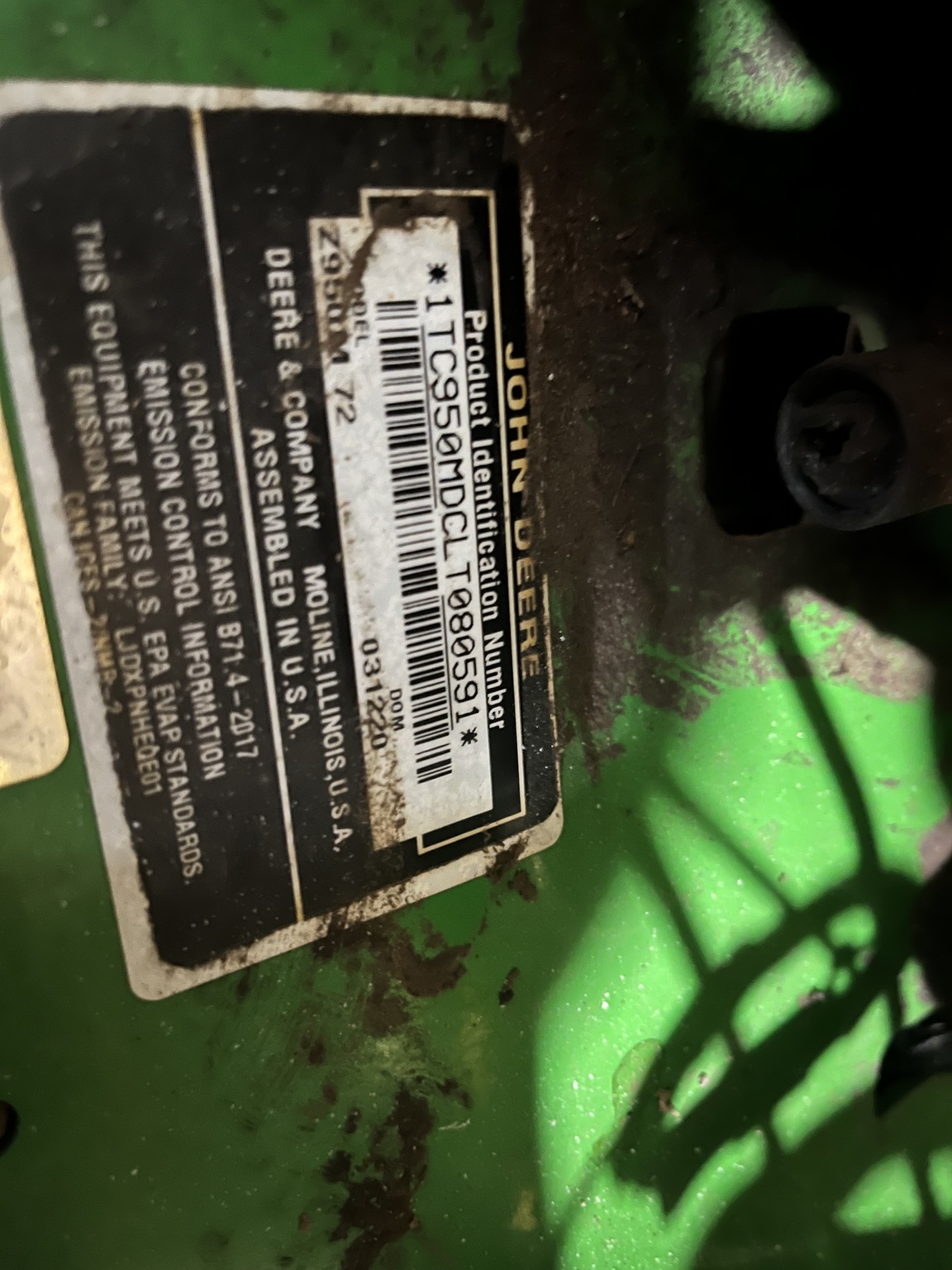 2020 John Deere Z950M Image 6