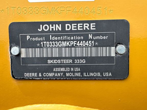 2023 John Deere 333G