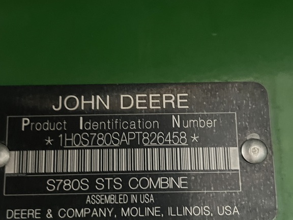Photo of 2023 John Deere S780