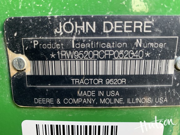 Photo of 2016 John Deere 9520R