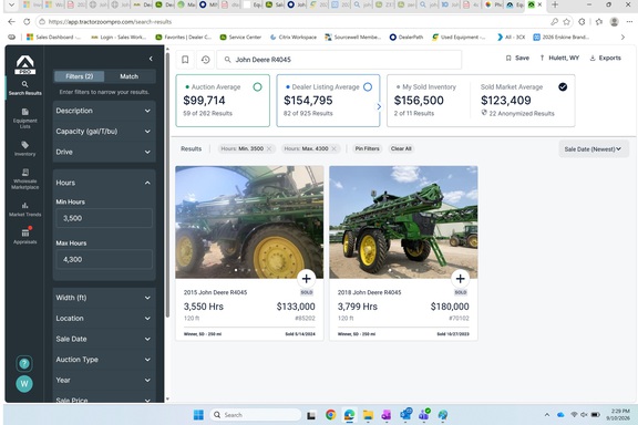 2015 John Deere R4045 (23rd thumbnail)