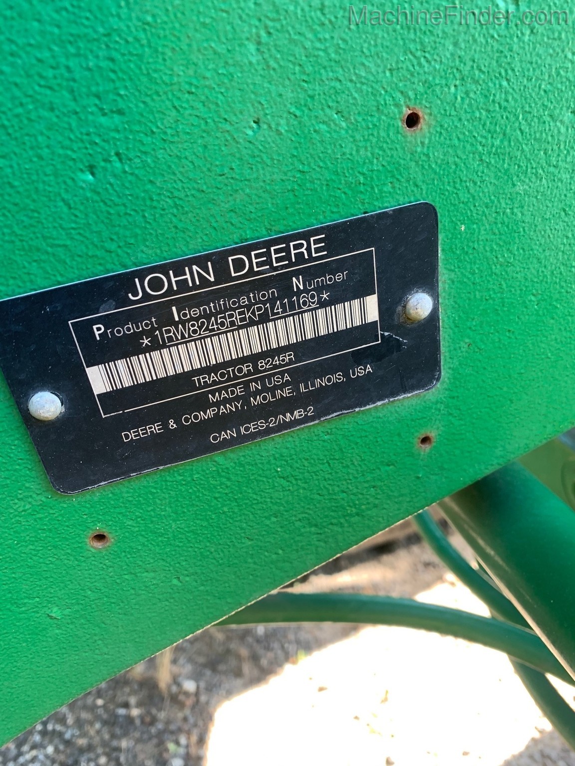 2019 John Deere 8245R Image 6