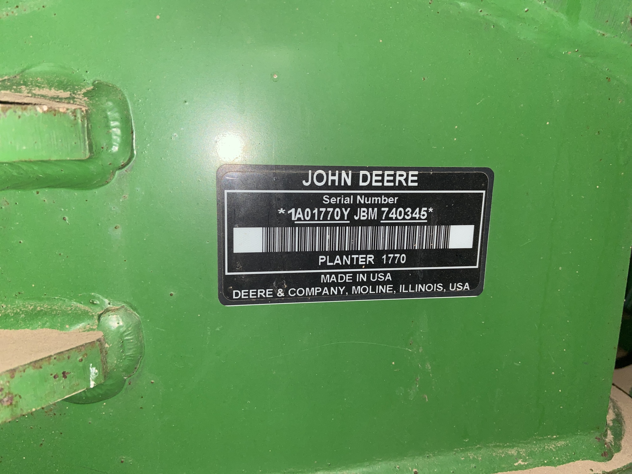 2011 John Deere 1770NT Image 26