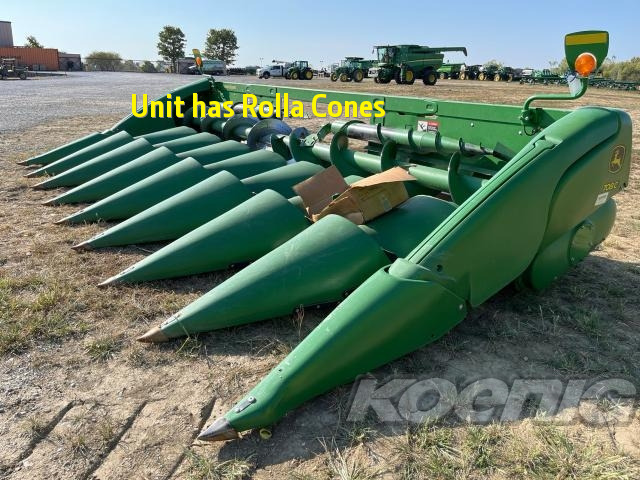 Used 2019 John Deere 708C Corn and Row Crop headers at Koenig Equipment in Greenfield, IN - PhotoXL0
