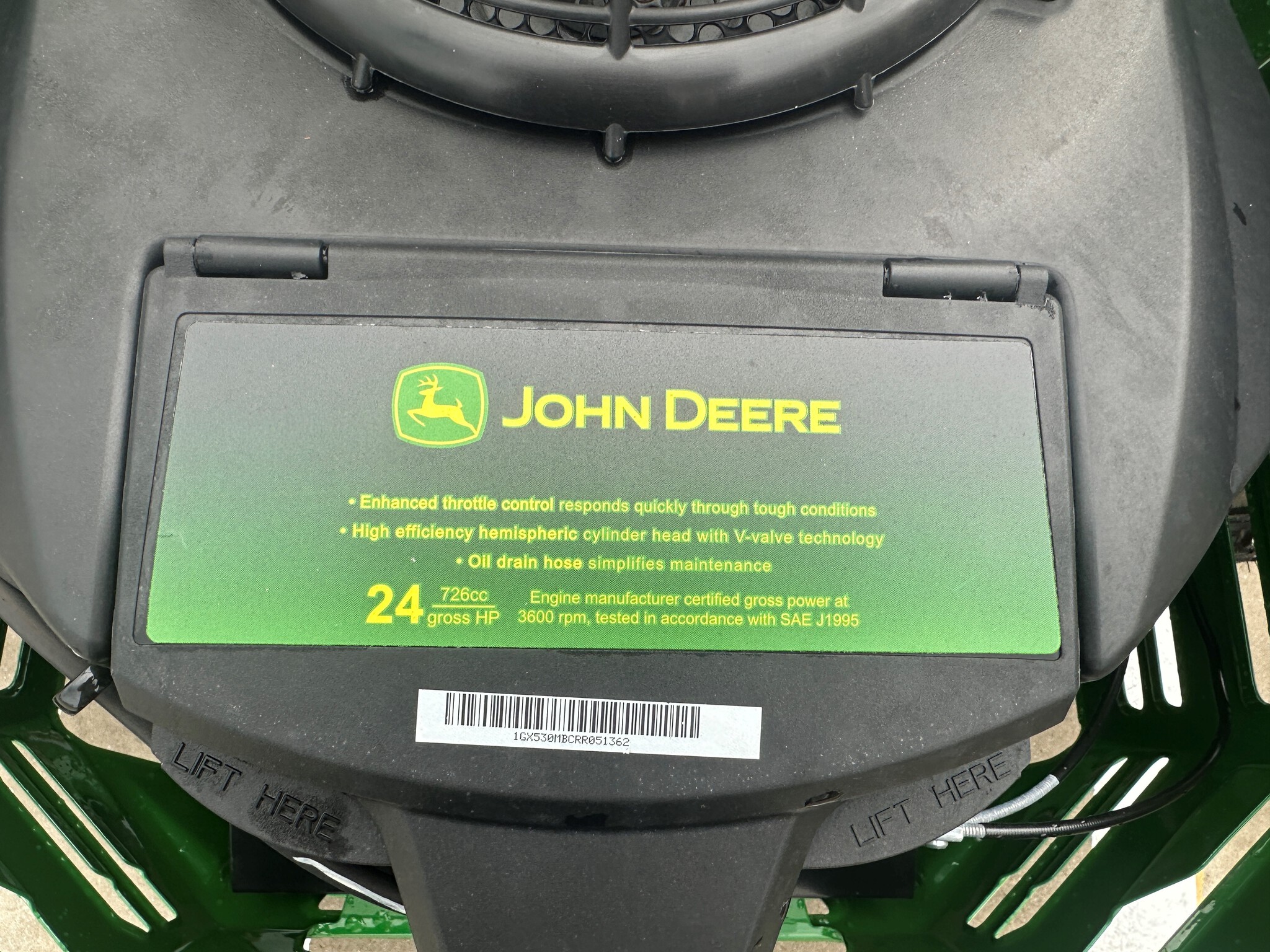 2025 John Deere Z530M Image 6