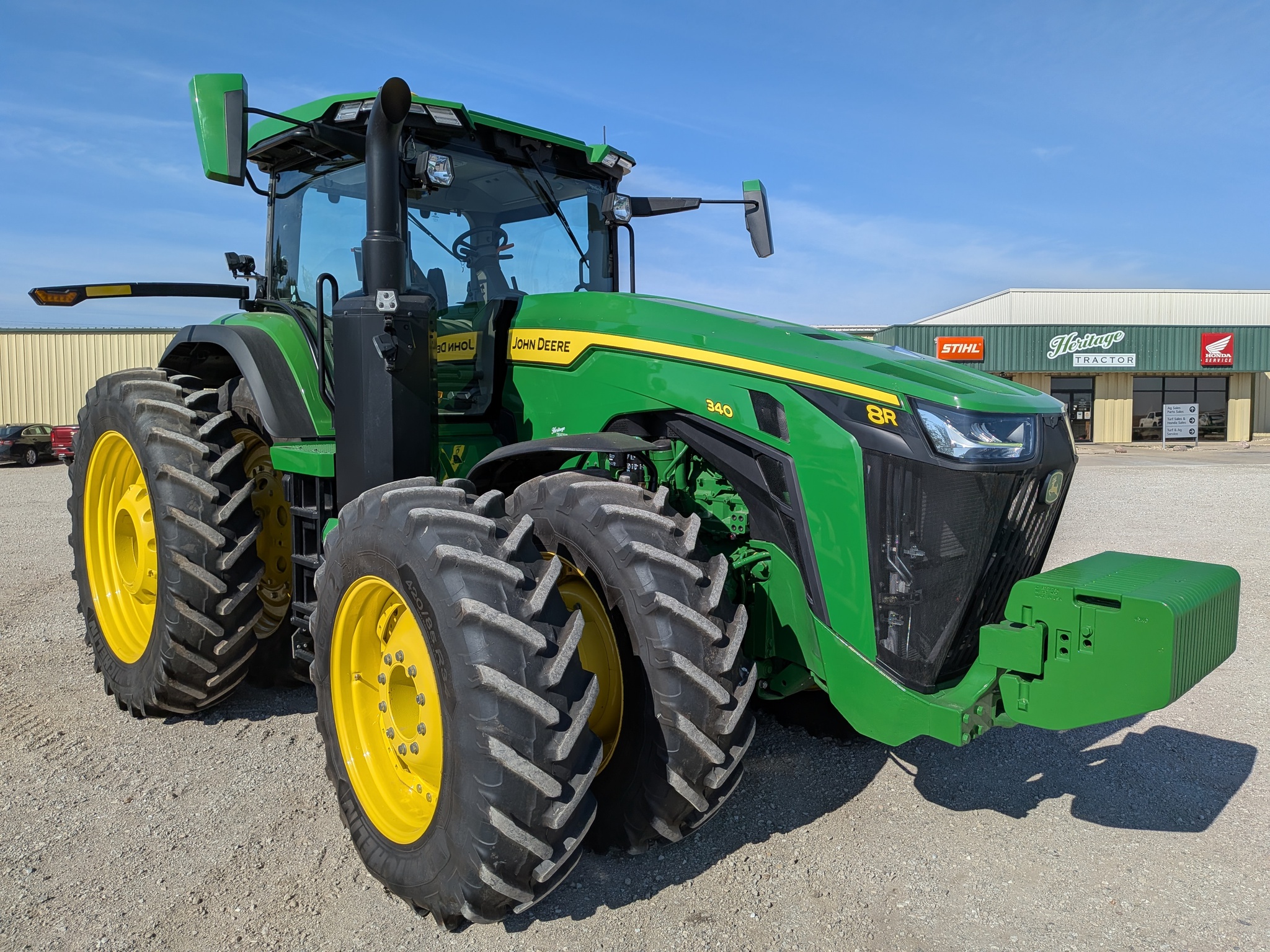  2024 John Deere 8R 340 at Heritage Tractor in Galesburg, IL