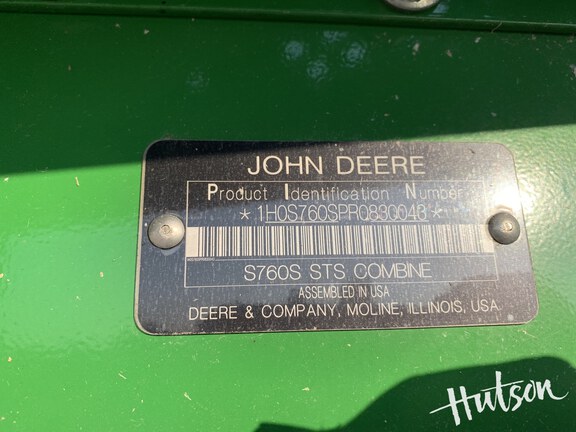 Photo of 2024 John Deere S760