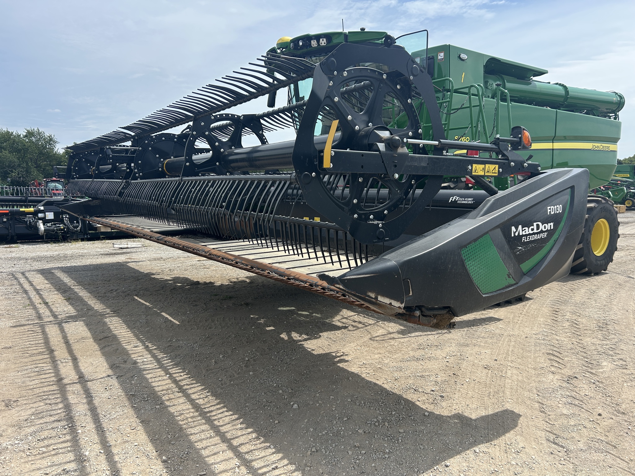  2021 MacDon FD130 at Heritage Tractor in Baldwin City, KS