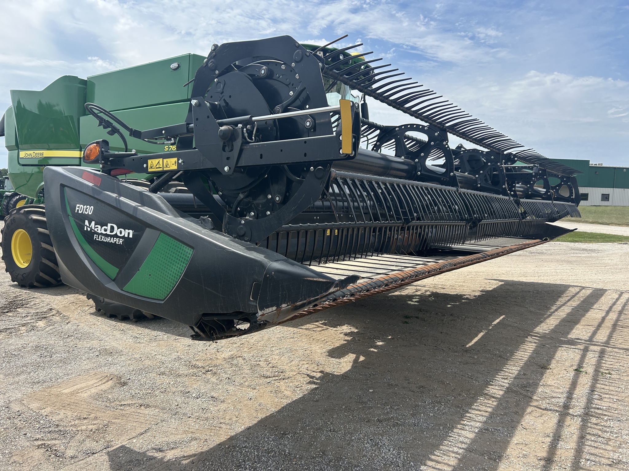  2021 MacDon FD130 at Heritage Tractor in Baldwin City, KS