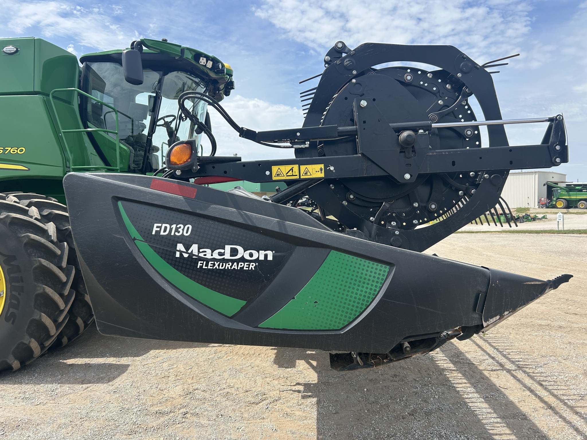  2021 MacDon FD130 at Heritage Tractor in Baldwin City, KS