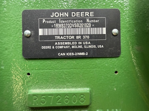 2025 John Deere 8R 370 - Photo33