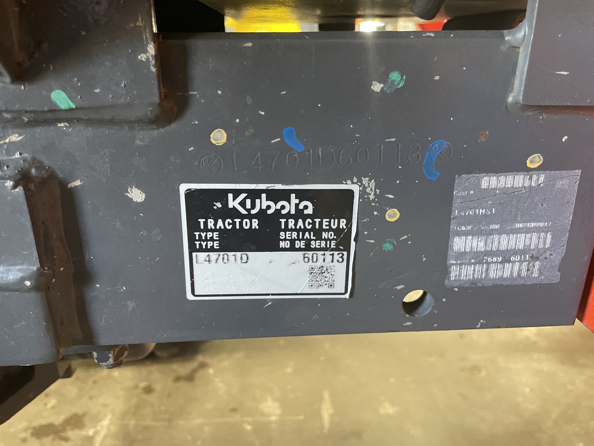 2017 Kubota L4701 Image 12