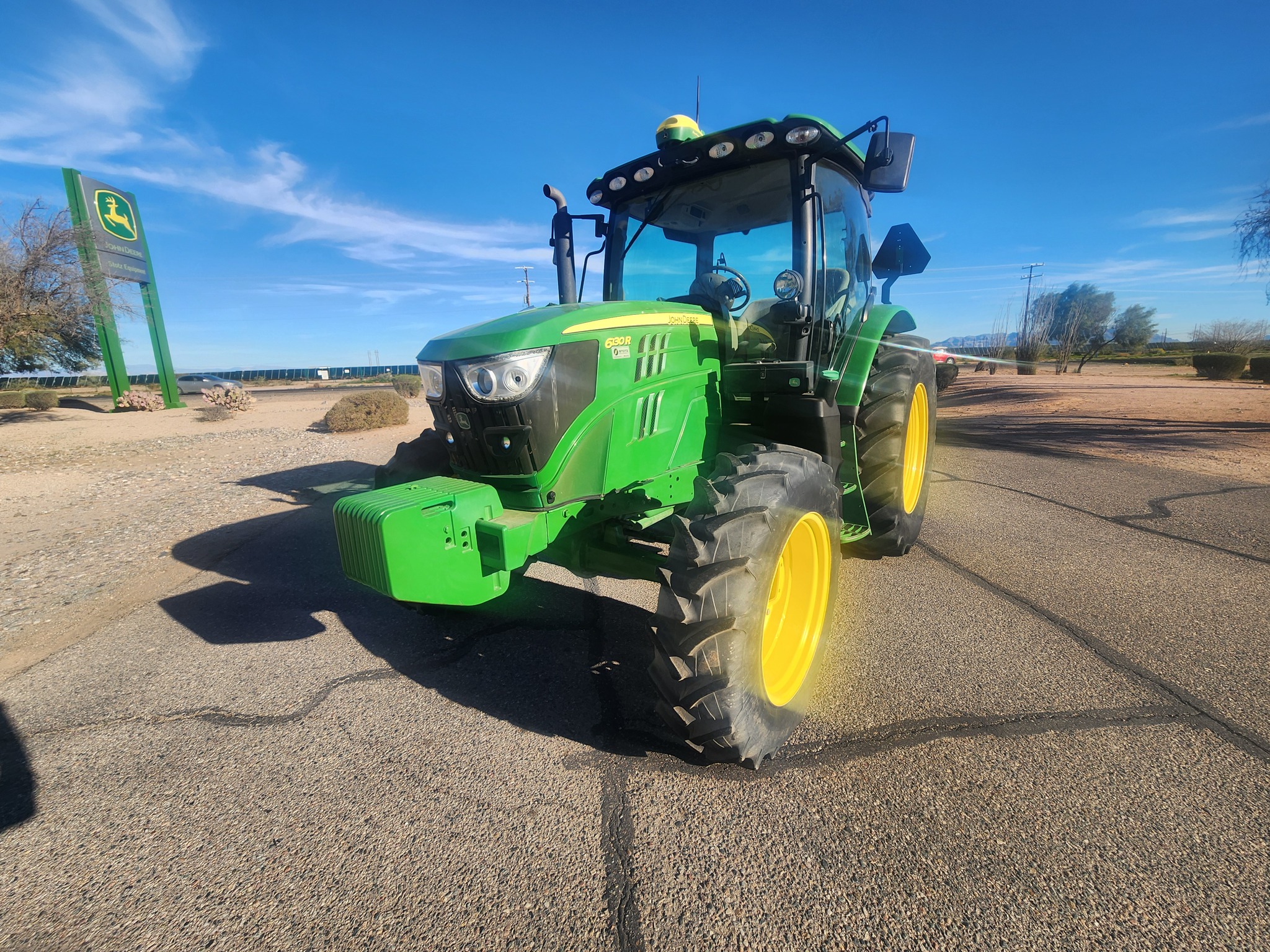 2020 John Deere 6130R Image 8
