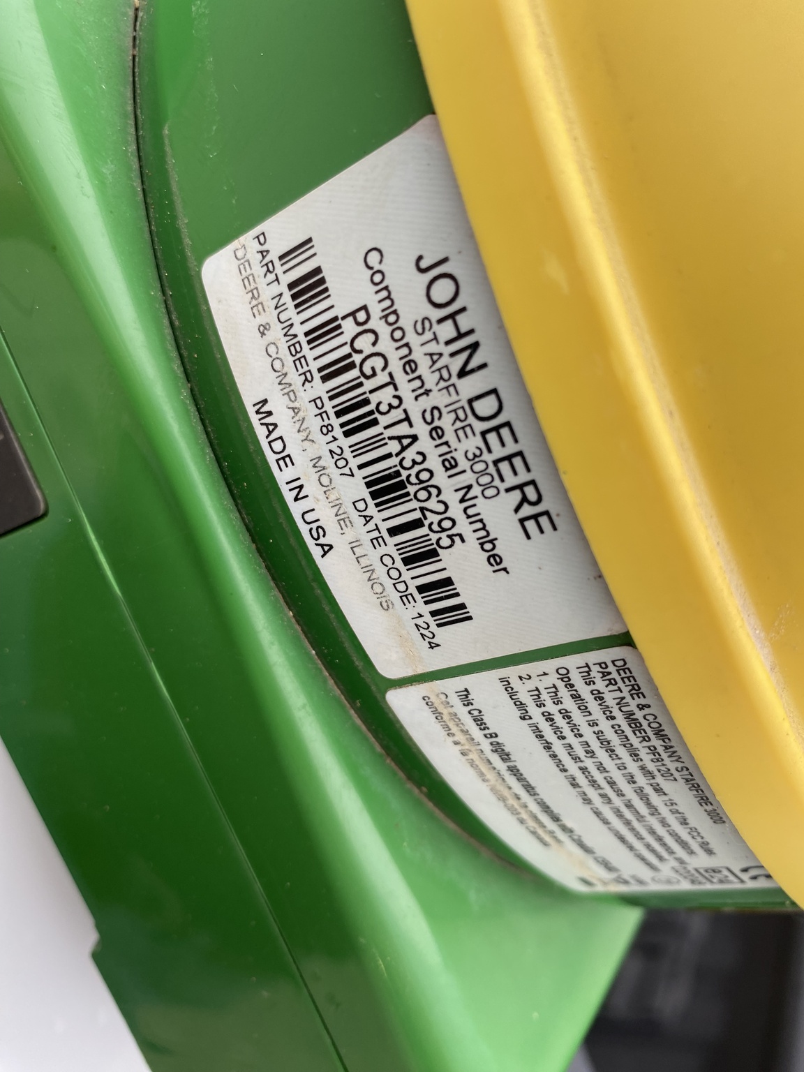 John Deere STAREFIRE 3000 Image 3