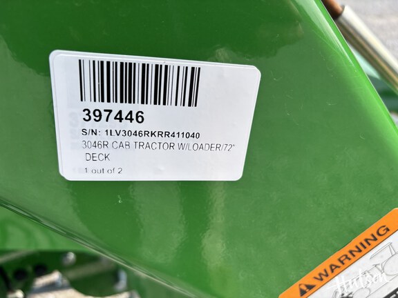 Photo of 2024 John Deere 3046R