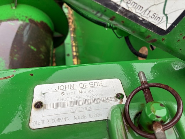2002 John Deere 925 Image 3