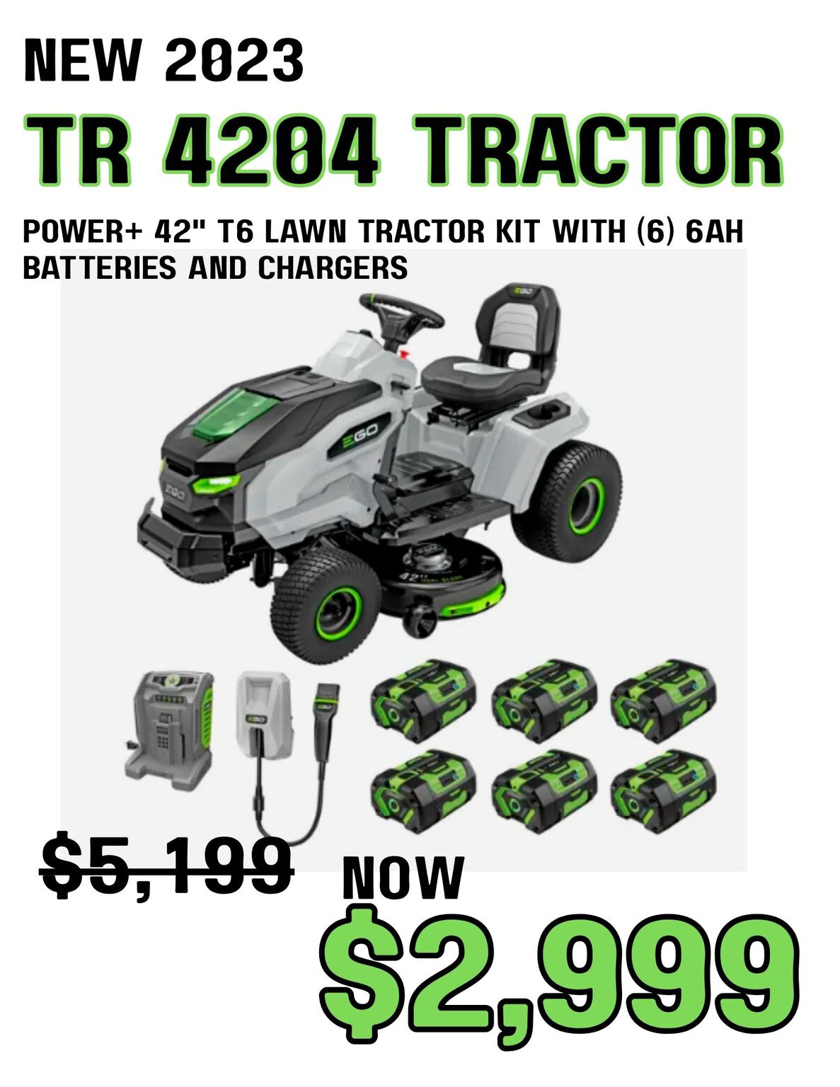 2023 EGO TR4204L Image 2