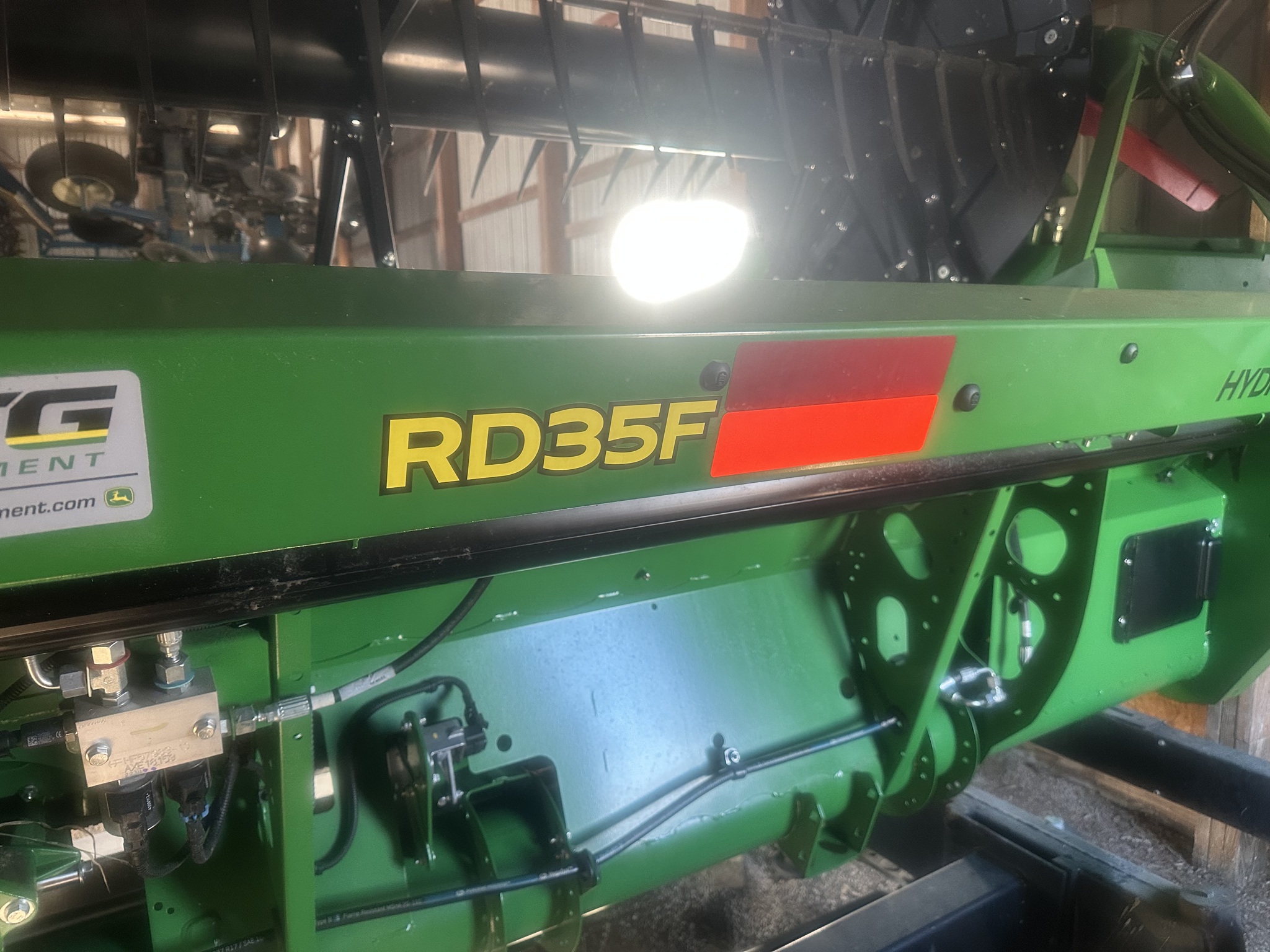 2022 John Deere RD35F Image 7