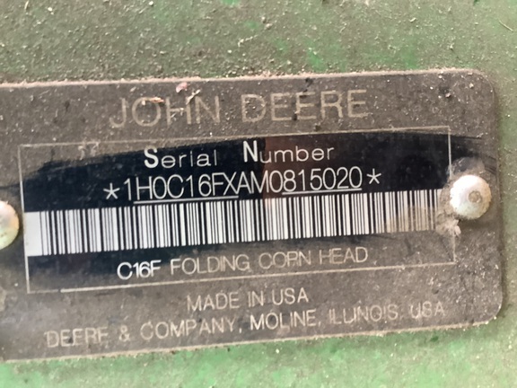 Photo of 2021 John Deere C16F