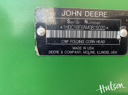 Photo of 2021 John Deere C16F
