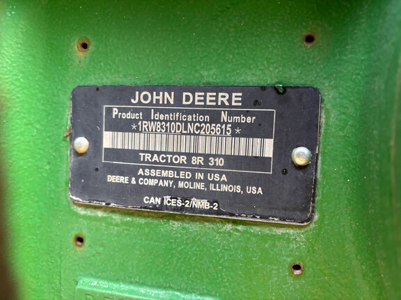 Used 2022 John Deere 8R 310 Row Crop Tractors at Koenig Equipment in Anna, OH - Photo40