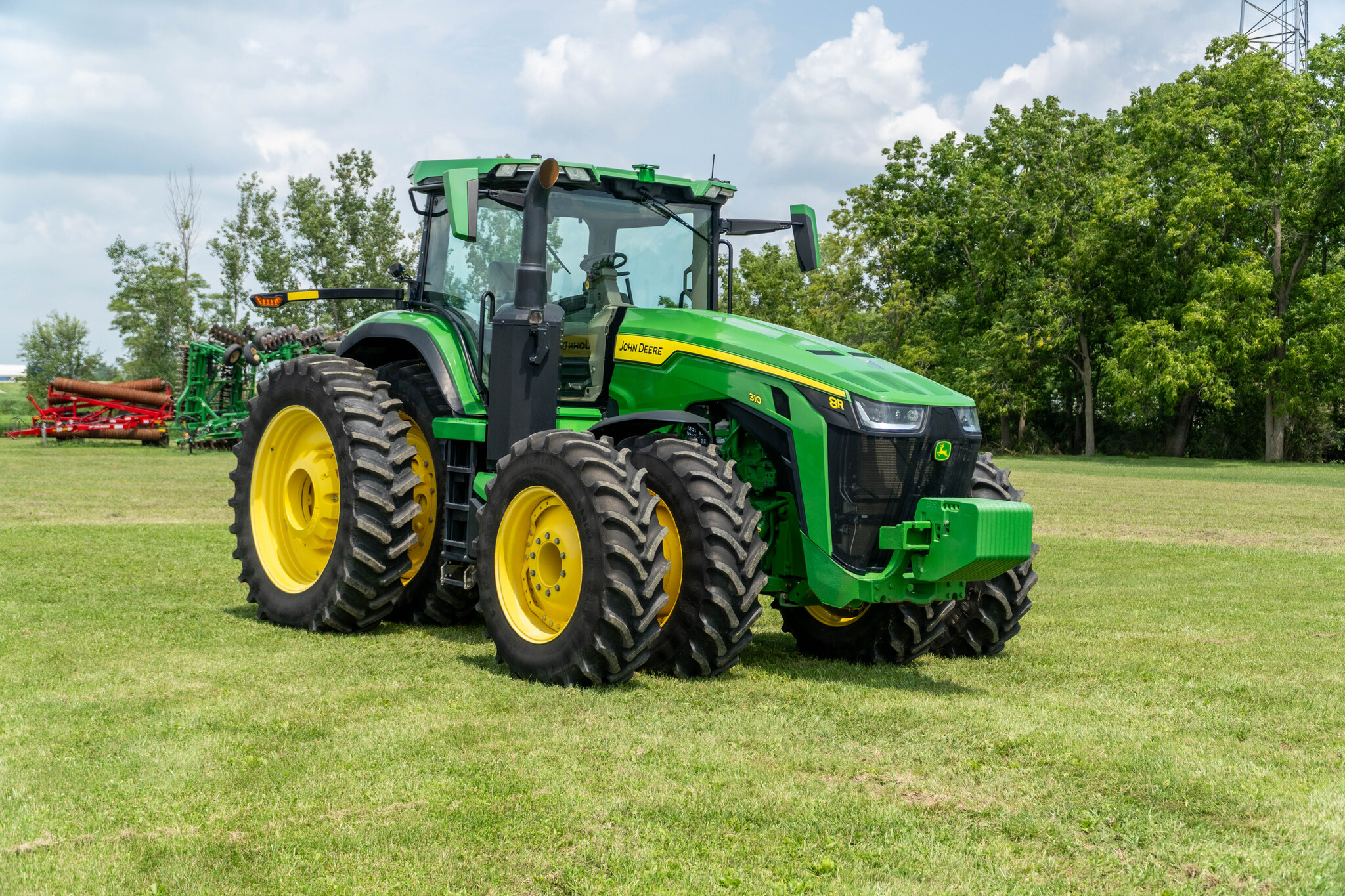 Used 2022 John Deere 8R 310 Row Crop Tractors at Koenig Equipment in Anna, OH - PhotoXL6