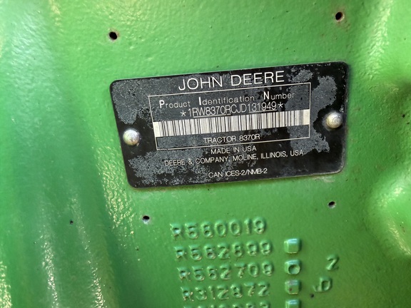 2018 John Deere 8370R - Photo37
