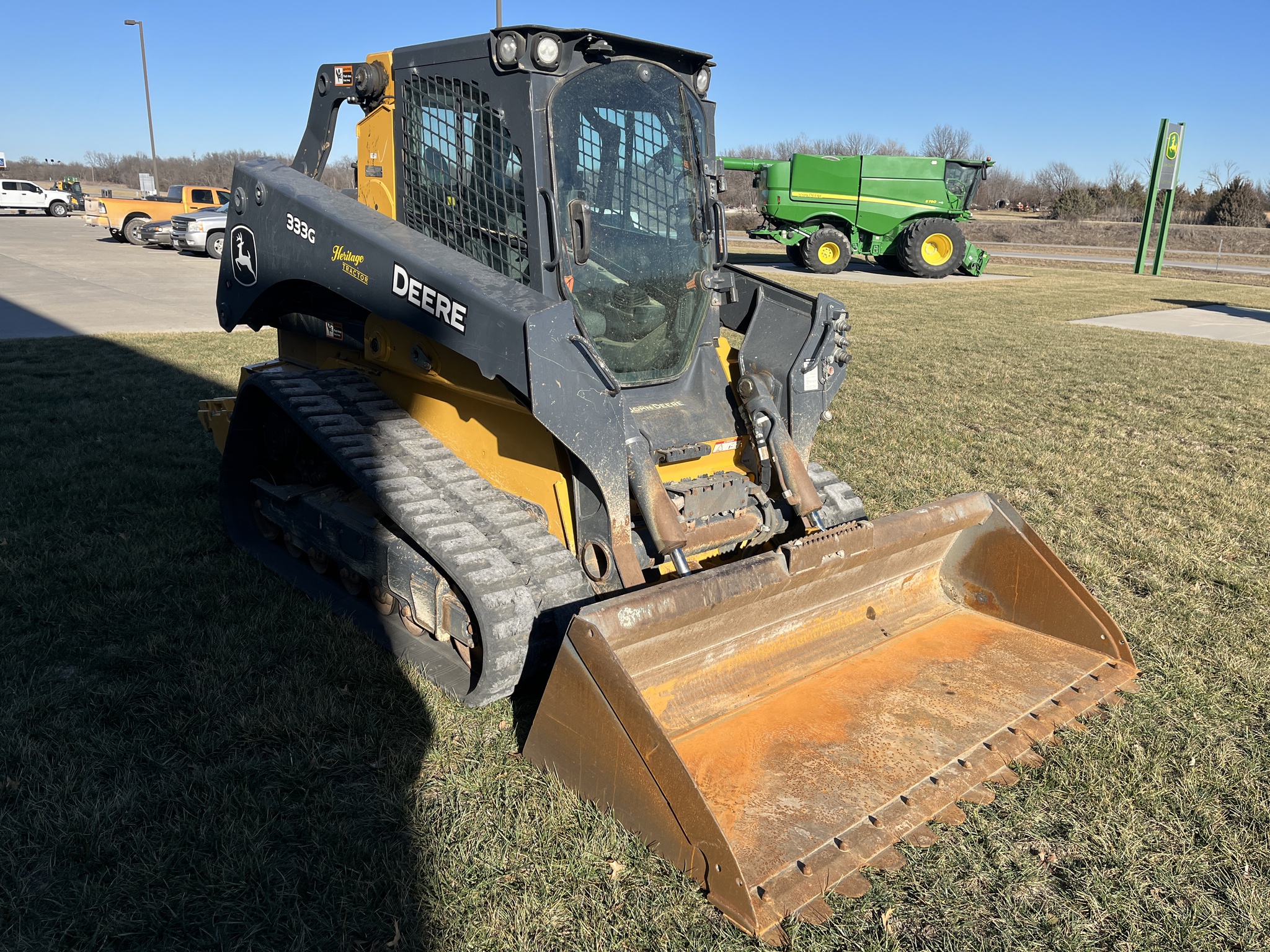  2023 John Deere 333G at Heritage Tractor in Adrian, MO