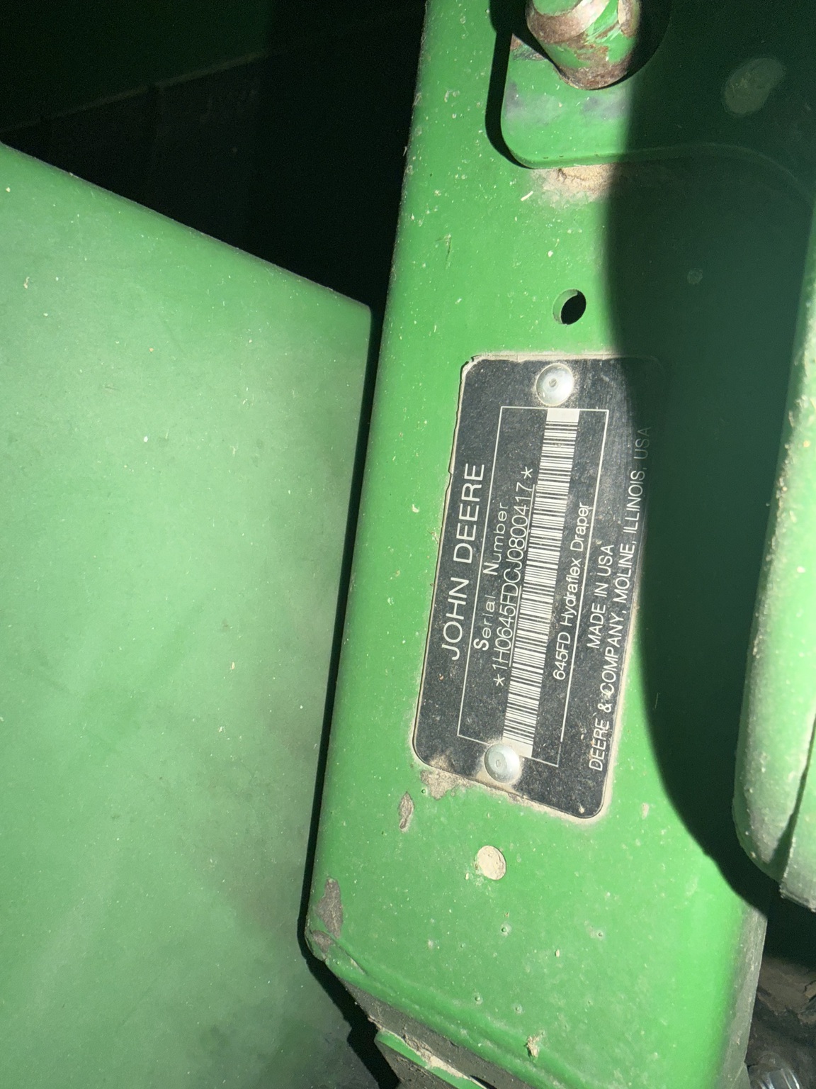 2018 John Deere 645FD Image 21