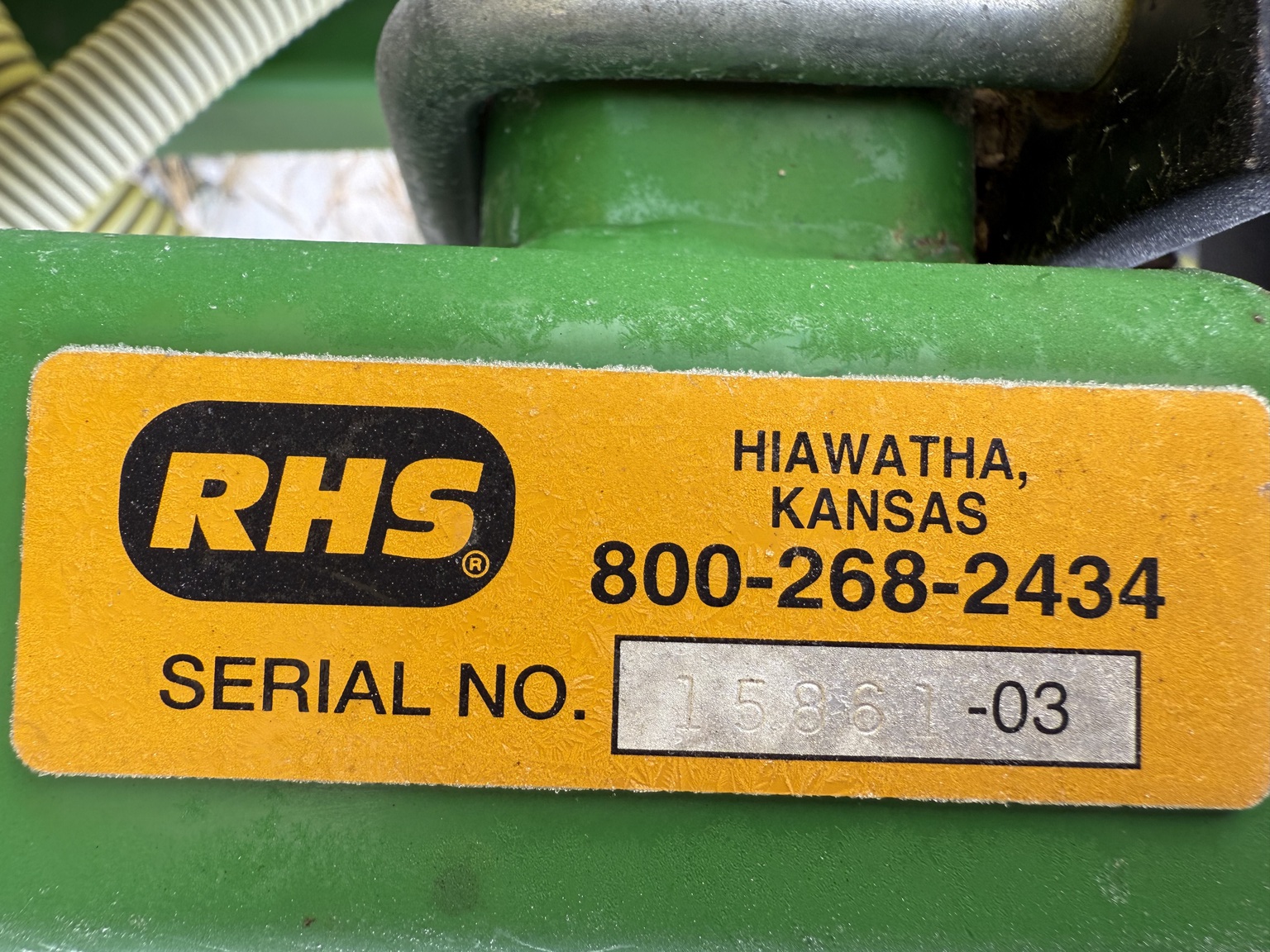  2003 Bestway Field-Pro II at Heritage Tractor in Roanoke, IL
