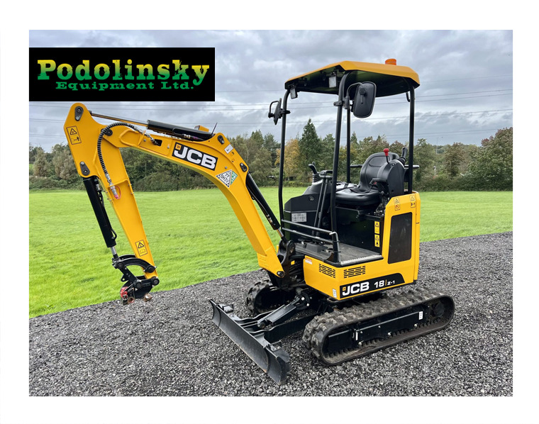 2025 JCB 18Z-1 Compact Excavators