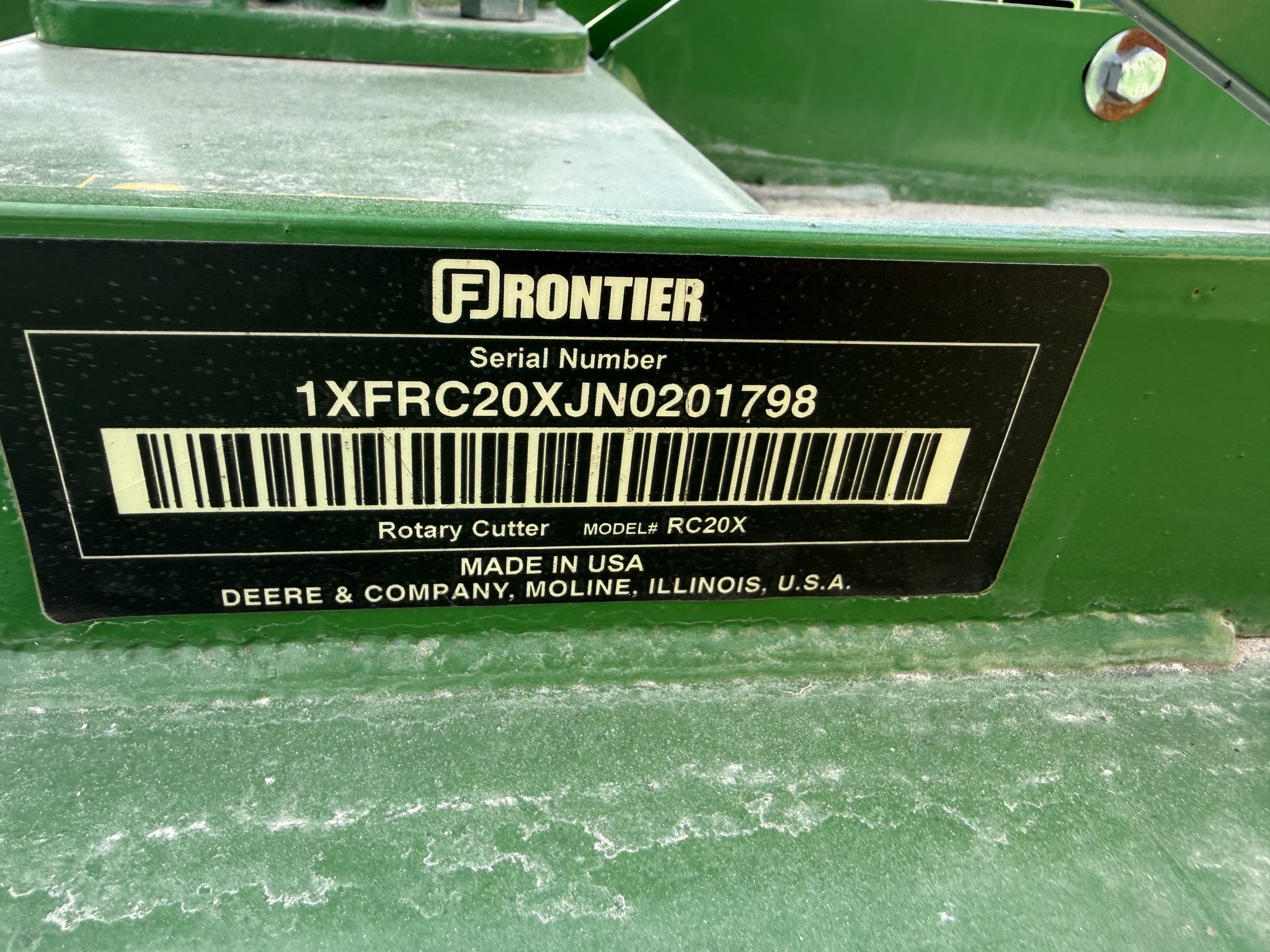  2022 Frontier RC2060 at Heritage Tractor in Nevada, MO