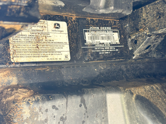 2023 John-Deere XUV865M Diesel