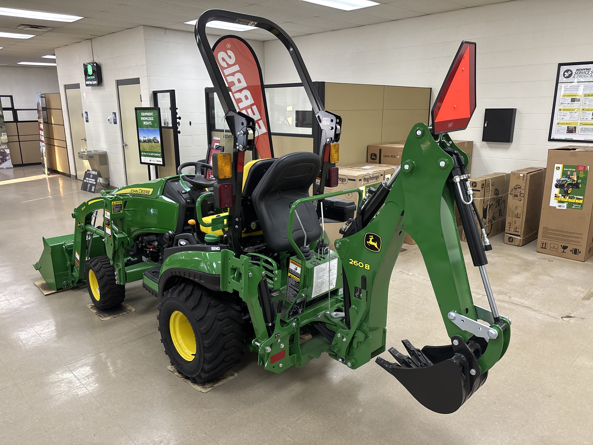New In-Stock 2024 John Deere 1025R Compact Utility Tractors at Koenig Equipment in Urbana, OH - PhotoXL8