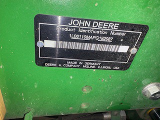 Photo of 2023 John Deere 6110M