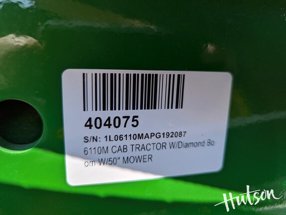 Photo of 2023 John Deere 6110M