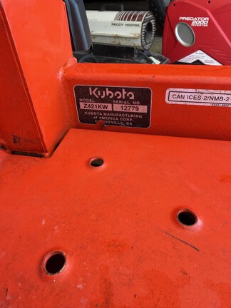 2017 Kubota Z421