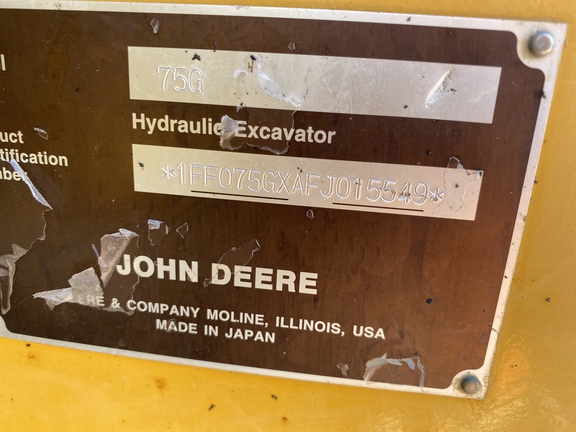 2015 John Deere 75G