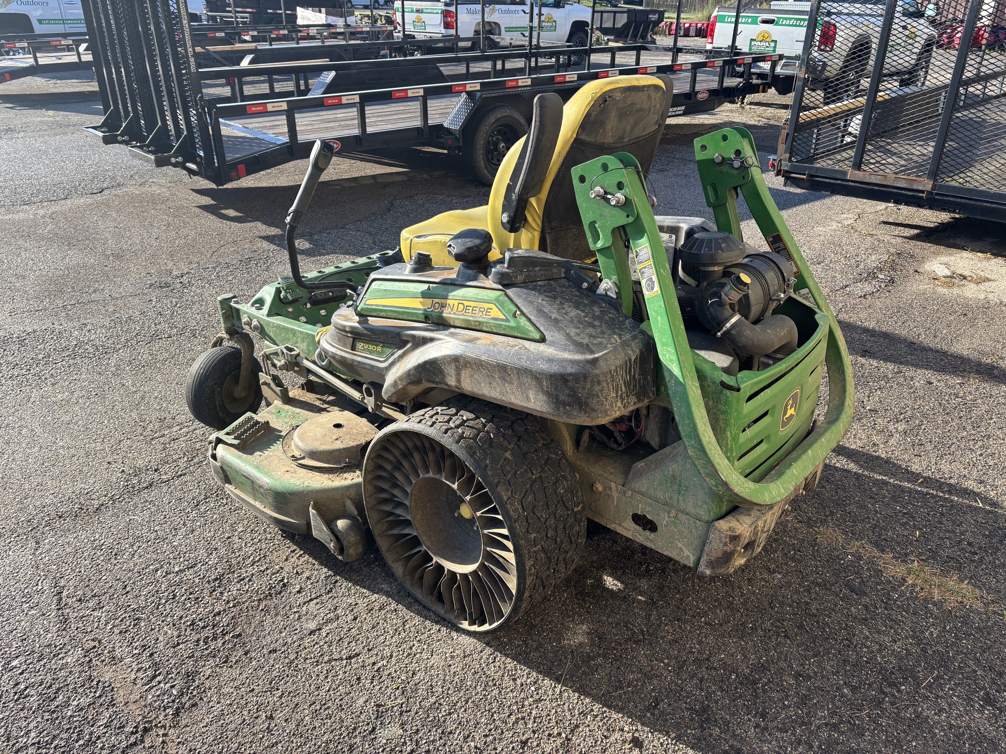 Used 2021 John Deere Z930R Zero Turn Mowers at Koenig Equipment in Franklin, IN - PhotoXL4