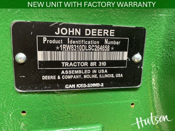 Photo of 2025 John Deere 8R 310