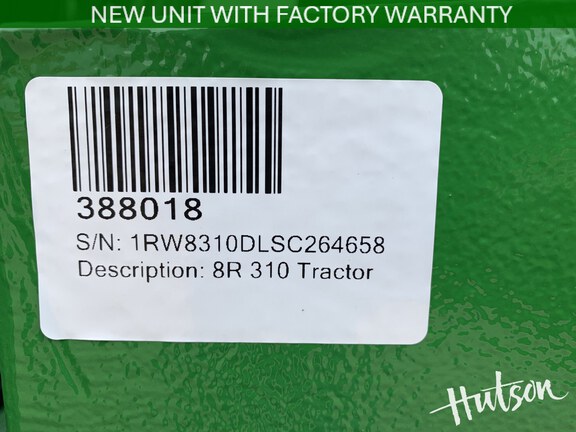 Photo of 2025 John Deere 8R 310
