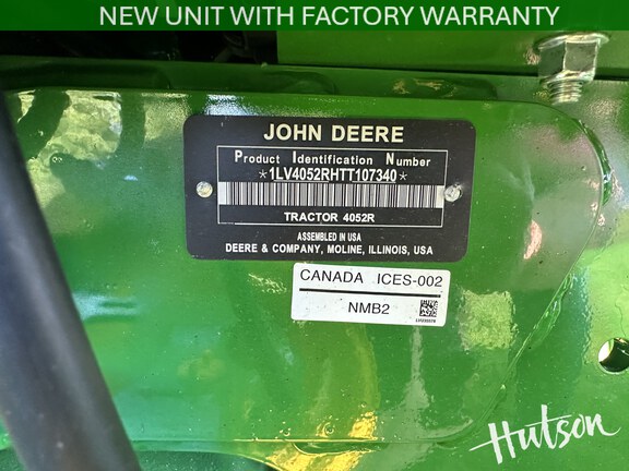 Photo of 2026 John Deere 4052R