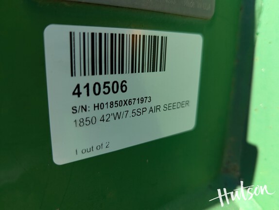 Photo of 1998 John Deere 1850