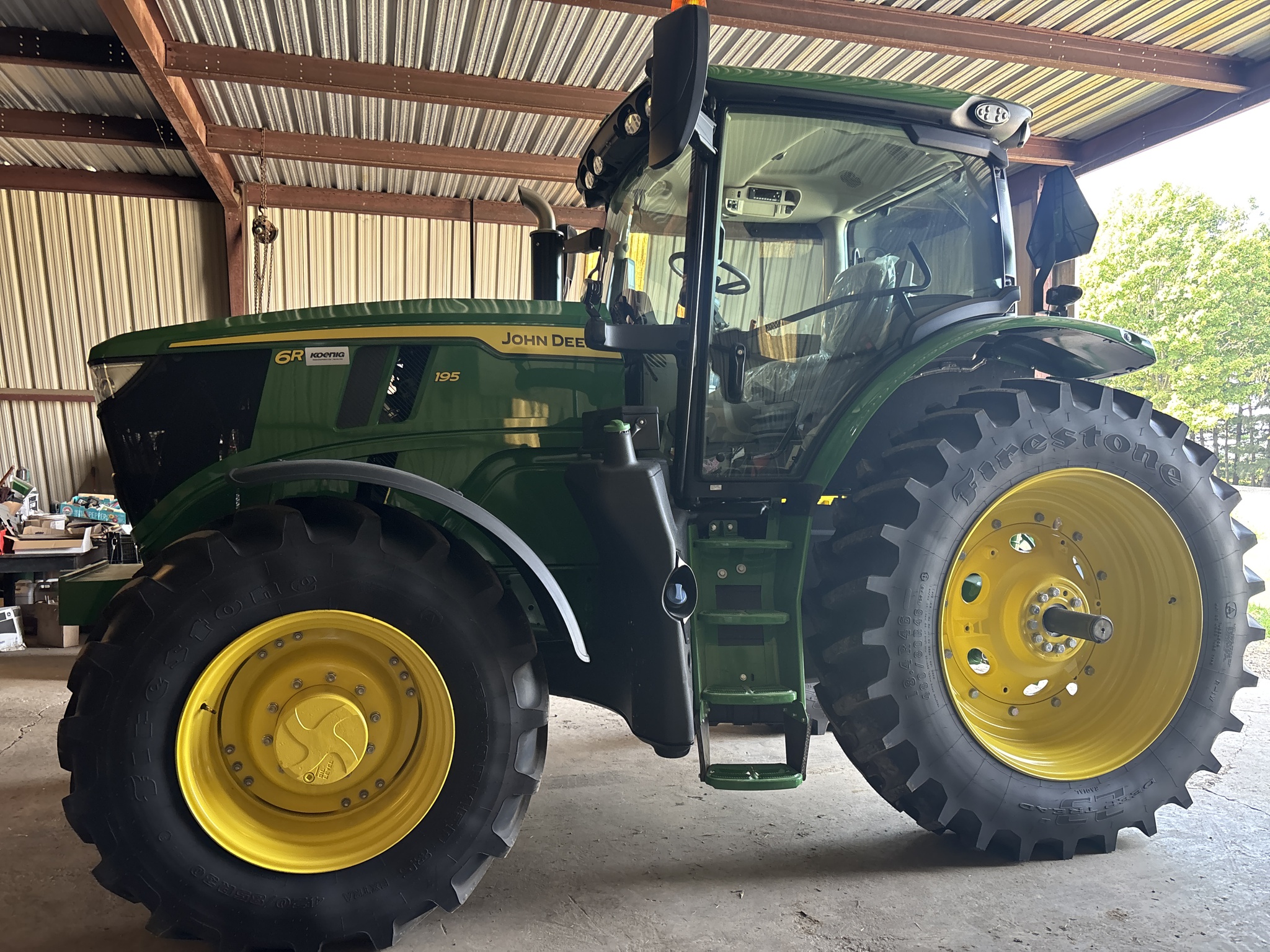 Used 2026 John Deere 6R 195 Row Crop Tractors at Koenig Equipment in Urbana, OH - PhotoXL0